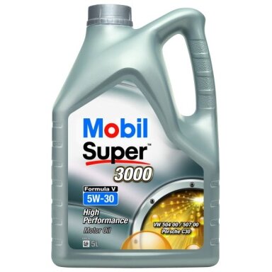 Variklio alyva Mobil Super 3000 F-V 5W30, 5L