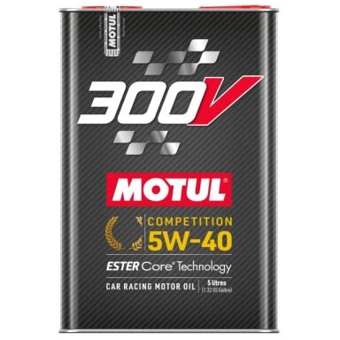 Variklio alyva Motul 300V 5W40, 5L