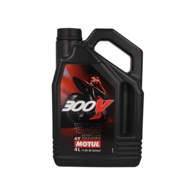 Variklio alyva Motul 300VFL 15W50, 4L