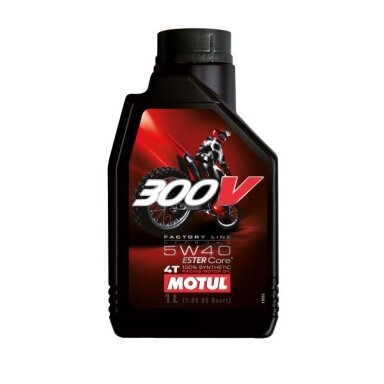 Variklio alyva Motul 300VFLOFF 5W40, 1L