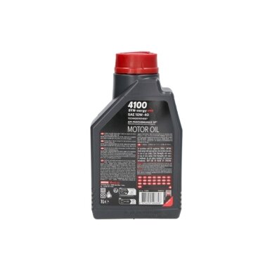 Variklio alyva Motul 4100 SYN-NER S 10W40, 1L