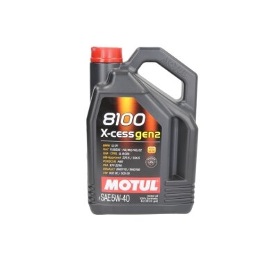Variklio alyva Motul 8100 X-CESS GEN2 5W40, 4L