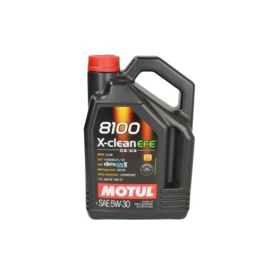 Variklio alyva Motul 8100 X-CLEAN EFE 5W30, 4L