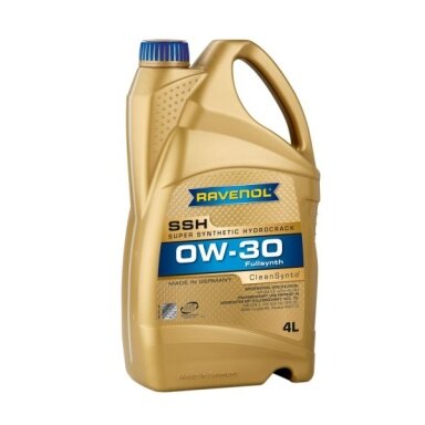 Variklio alyva Ravenol SSH SAE 0W30, 4L