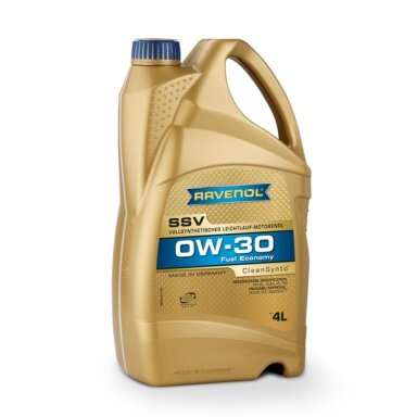 Variklio alyva Ravenol SSV SAE 0W30, 4L