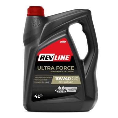 Variklio alyva Revline Ultra Force 10W40, 4L
