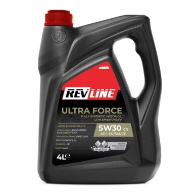 Variklio alyva Revline Ultra Force C3 5W30, 4L