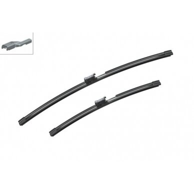 Valytuvai Bosch Aerotwin Jet Blade A006J, 650/475mm Valytuvai Bosch Aerotwin Jet Blade A006J, 650/475mm