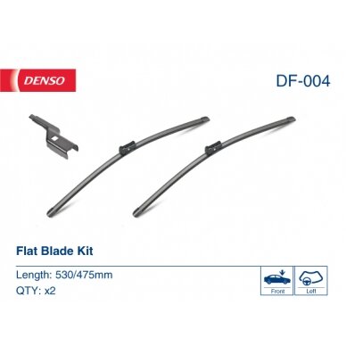 Valytuvai Denso FlatBlades 530/475mm Valytuvai Denso FlatBlades 530/475mm