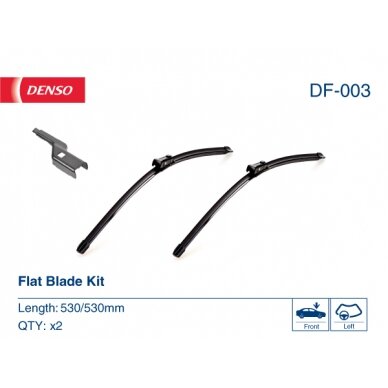 Valytuvai Denso FlatBlades 530/530mm Valytuvai Denso FlatBlades 530/530mm