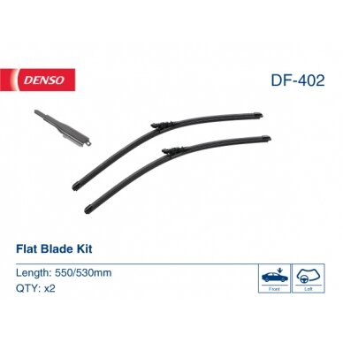 Valytuvai Denso FlatBlades 550/530mm Valytuvai Denso FlatBlades 550/530mm
