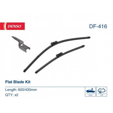 Valytuvai Denso FlatBlades 600/430mm Valytuvai Denso FlatBlades 600/430mm
