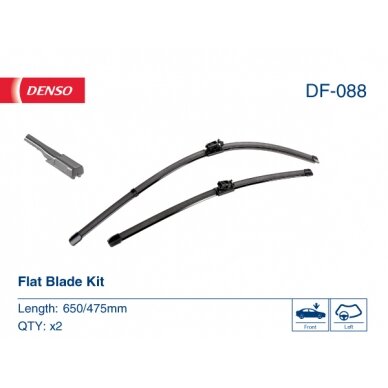 Valytuvai Denso FlatBlades 650/475mm Valytuvai Denso FlatBlades 650/475mm