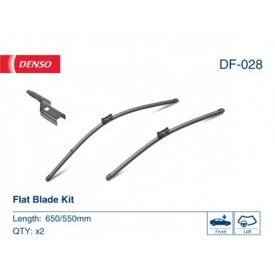 Valytuvai Denso FlatBlades 650/550mm Valytuvai Denso FlatBlades 650/550mm