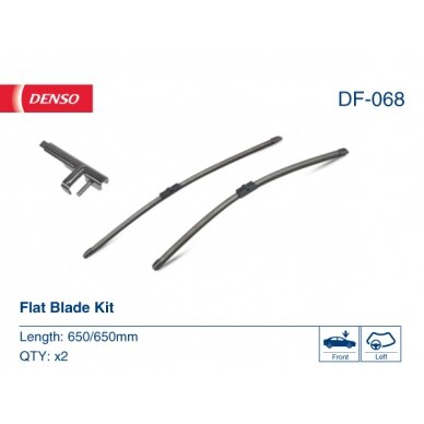 Valytuvai Denso FlatBlades 650/650mm Valytuvai Denso FlatBlades 650/650mm