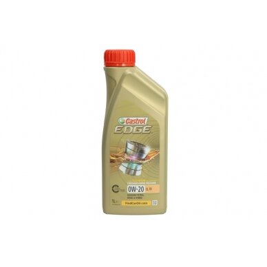 Variklinė alyva Castrol Edge 0W20 LL IV, 1L Variklinė alyva Castrol Edge 0W20 LL IV, 1L