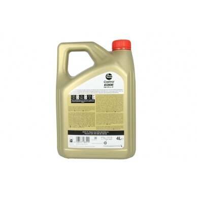Variklinė alyva Castrol Edge 0W20 LL IV, 4L 1 Variklinė alyva Castrol Edge 0W20 LL IV, 4L 1