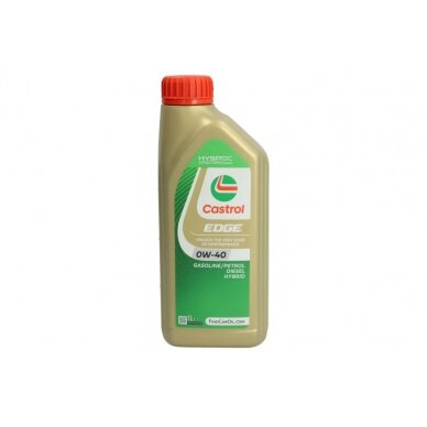 Variklinė alyva Castrol Edge 0W40, 1L Variklinė alyva Castrol Edge 0W40, 1L
