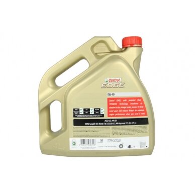 Variklinė alyva Castrol Edge 0W40, 4L 1 Variklinė alyva Castrol Edge 0W40, 4L 1