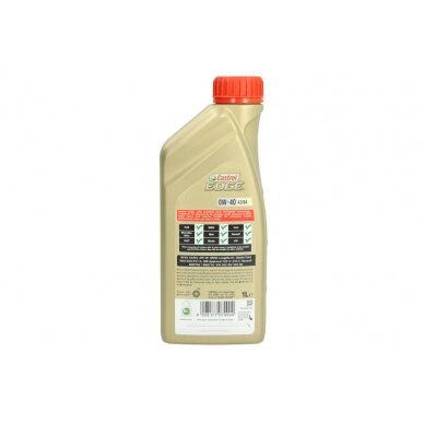 Variklinė alyva Castrol Edge 0W40 A3/B4, 1L 1 Variklinė alyva Castrol Edge 0W40 A3/B4, 1L 1