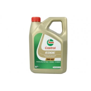 Variklinė alyva Castrol Edge 5W40, 4L Variklinė alyva Castrol Edge 5W40, 4L