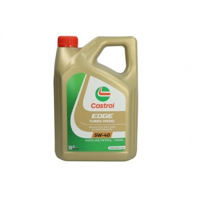 Variklinė alyva Castrol Edge 5W40 TD, 4L Variklinė alyva Castrol Edge 5W40 TD, 4L