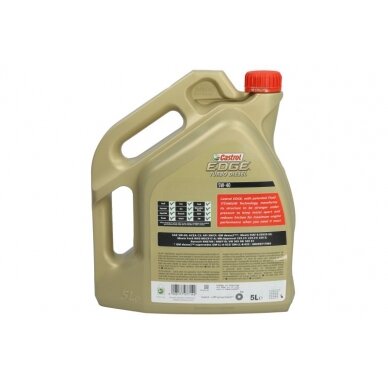 Variklinė alyva Castrol Edge 5W40 TD, 5L 1