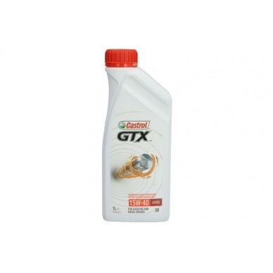 Variklinė alyva Castrol GTX 15W40, 1L Variklinė alyva Castrol GTX 15W40, 1L