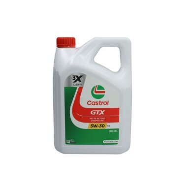 Variklinė alyva Castrol GTX 5W30 C4, 4L Variklinė alyva Castrol GTX 5W30 C4, 4L