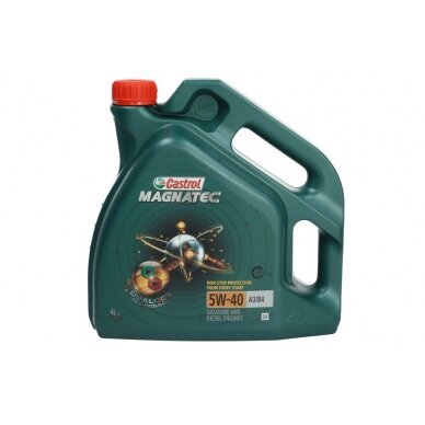 Variklinė alyva Castrol Magnatec 5W40 A3/B4, 4L Variklinė alyva Castrol Magnatec 5W40 A3/B4, 4L