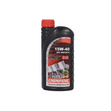 Variklio alyva Chempioil Multi SN 15W40, 1L Variklio alyva Chempioil Multi SN 15W40, 1L