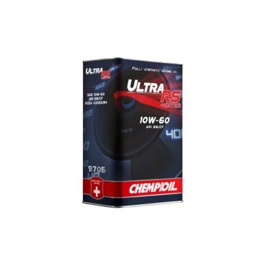 Variklio alyva Chempioil Ultra RS 10W60, 4L Variklio alyva Chempioil Ultra RS 10W60, 4L