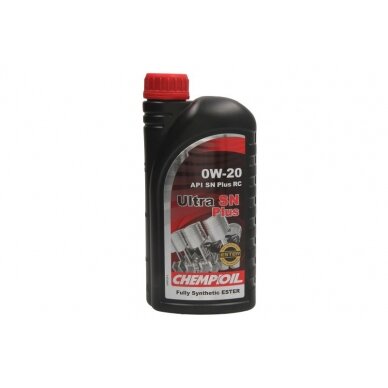 Variklio alyva Chempioil Ultra SN+ 0W20, 1L Variklio alyva Chempioil Ultra SN+ 0W20, 1L