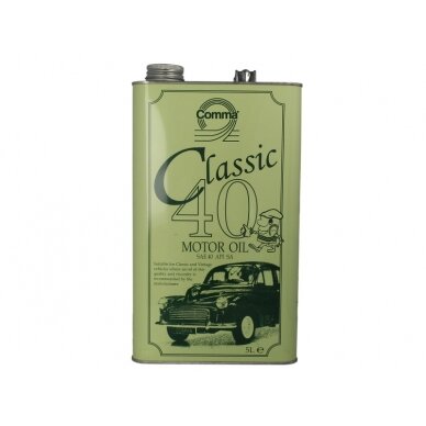 Variklio alyva Comma CLASSIC MOT.OIL 40, 5L Variklio alyva Comma CLASSIC MOT.OIL 40, 5L