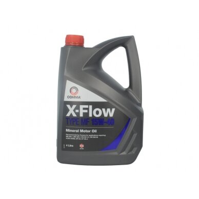 Variklio alyva Comma X-FLOW MF 15W40 MIN., 4L Variklio alyva Comma X-FLOW MF 15W40 MIN., 4L