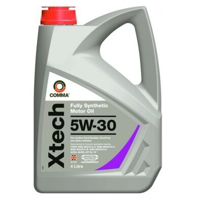 Variklio alyva Comma X-TECH 5W30, 4L Variklio alyva Comma X-TECH 5W30, 4L