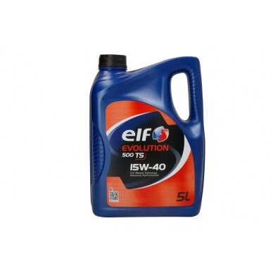 Variklio alyva ELF Evolution 500 TS 15W40, 5L Variklio alyva ELF Evolution 500 TS 15W40, 5L