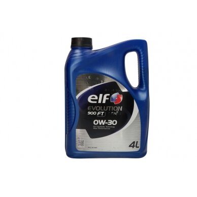 Variklio alyva ELF Evolution 900 FT 0W30, 4L Variklio alyva ELF Evolution 900 FT 0W30, 4L