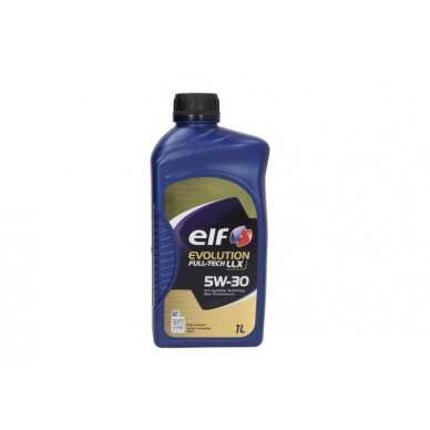 Variklio alyva ELF Evolution Fulltech LLX 5W30, 1L Variklio alyva ELF Evolution Fulltech LLX 5W30, 1L