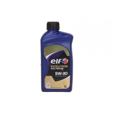 Variklio alyva ELF Evolution Fulltech R 5W30, 1L Variklio alyva ELF Evolution Fulltech R 5W30, 1L