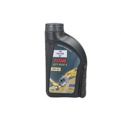 Variklio alyva Fuchs Titan GT1 F.5 0W20, 1L Variklio alyva Fuchs Titan GT1 F.5 0W20, 1L