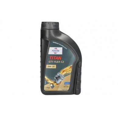 Variklio alyva Fuchs Titan GT1 F.C2 0W30, 1L Variklio alyva Fuchs Titan GT1 F.C2 0W30, 1L