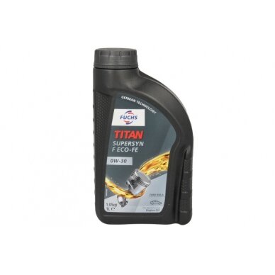 Variklio alyva Fuchs Titan SUP.F ECOFE 0W30, 1L Variklio alyva Fuchs Titan SUP.F ECOFE 0W30, 1L
