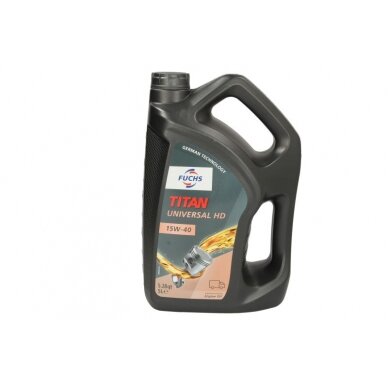 Variklio alyva Fuchs Titan UNIV.HD 15W40, 5L