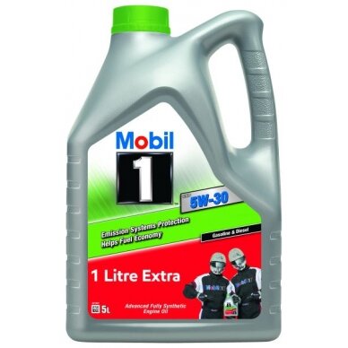 Variklio alyva Mobil 1 ESP 5W30, 4L+1L Variklio alyva Mobil 1 ESP 5W30, 4L+1L