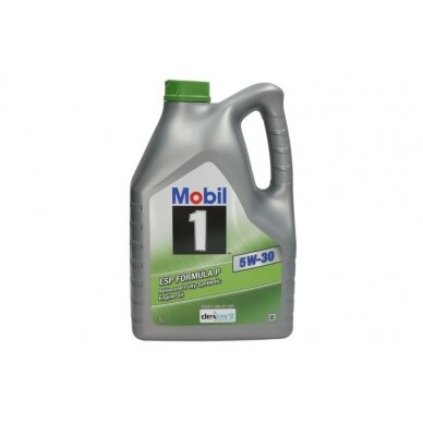 Variklio alyva Mobil 1 ESP 5W30 F-P, 5L Variklio alyva Mobil 1 ESP 5W30 F-P, 5L