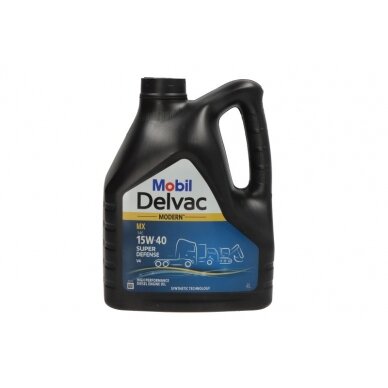 Variklio alyva Mobil Delvac M 15W40 S.D.V4, 4L Variklio alyva Mobil Delvac M 15W40 S.D.V4, 4L
