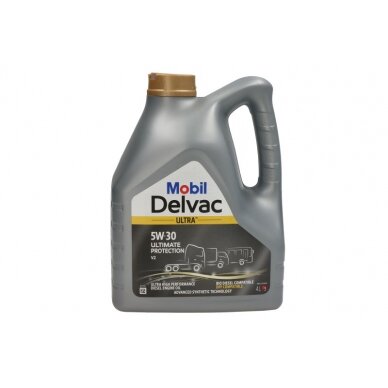 Variklio alyva Mobil Delvac U 5W30 U.P.V2, 4L Variklio alyva Mobil Delvac U 5W30 U.P.V2, 4L