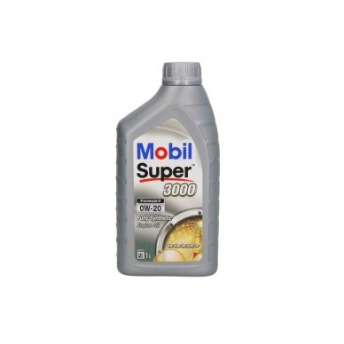 Variklio alyva Mobil Super 3000 F-V 0W20, 1L
