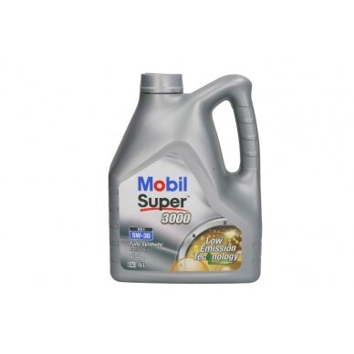 Variklio alyva Mobil Super 3000 XE1 5W30, 4L Variklio alyva Mobil Super 3000 XE1 5W30, 4L